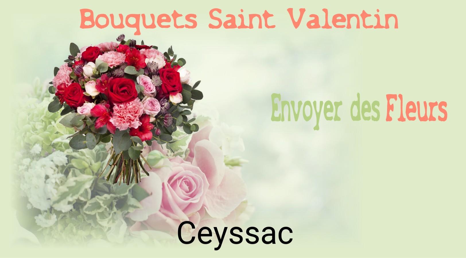 Roses de Saint-Valentin livrées à Ceyssac